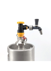 NukaTap Mini Flow Control Ball Lock Setup-KegLand- Faucets and Shanks