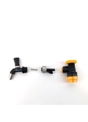 NukaTap Mini Ball Lock Setup-KegLand- Faucets and Shanks
