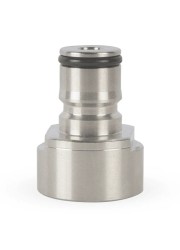 5/8" BSP to Gas Ball Lock Post Adaptor (Keg Connector Adaptor)-KegLand- Ball Lock Disconnect Fittings