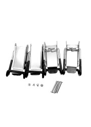 Stainless Lid Clamp Set (4 Pieces) for BrewZilla and DigiBoil-KegLand- Spares