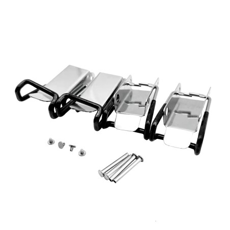 Stainless Lid Clamp Set (4 Pieces) for BrewZilla and DigiBoil-KegLand- Spares