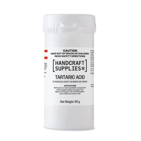 Tartaric Acid 50g-Handcraft Supplies- Chemicals/Additives