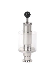 1.5" Tri-Clamp Spunding Valve - 0 - 3 Bar (0 - 43 PSI)-- Tri-Clamp Fittings