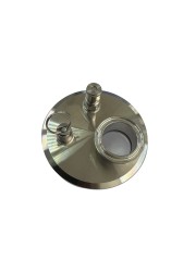 4" Tri-Clamp with 1.5" Tri-Clamp Port, Ball Lock Gas Post and PRV (15 PSI)-- Tri-Clamp Fittings