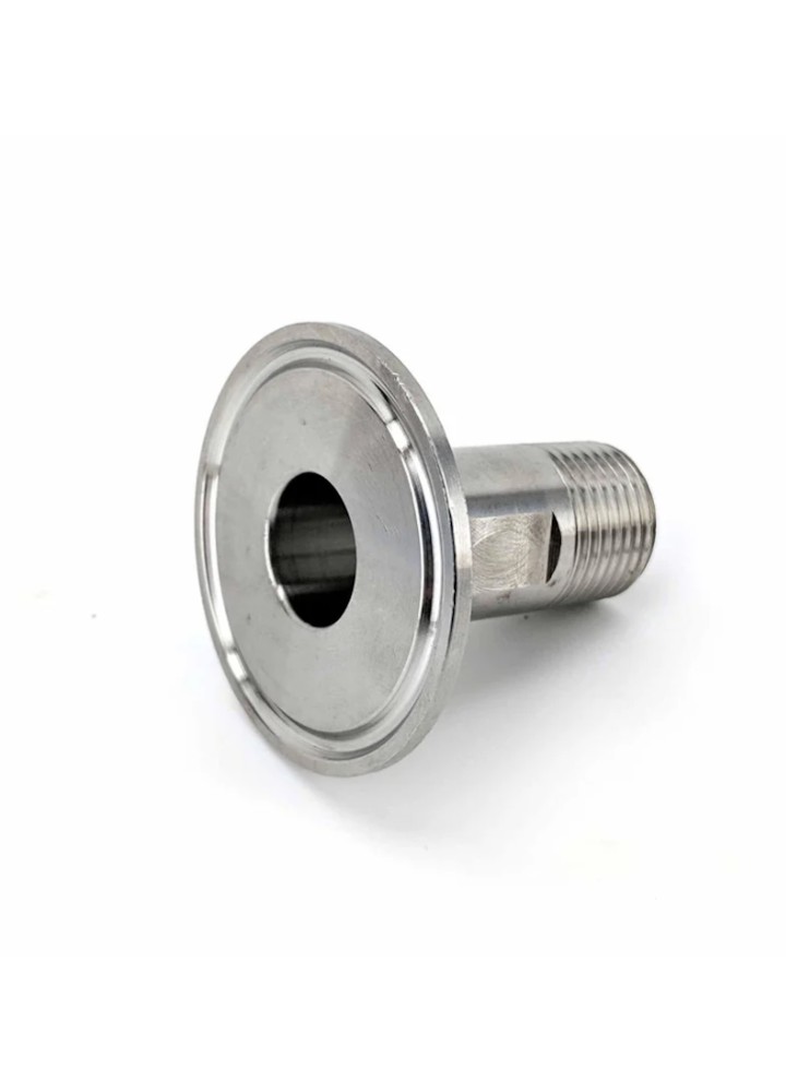 1.5" Tri-Clamp to 1/2" BSP Male Adaptor Fitting-KegLand- Tri-Clamp Fittings
