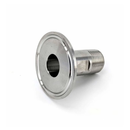 1.5" Tri-Clamp to 1/2" BSP Male Adaptor Fitting-KegLand- Tri-Clamp Fittings