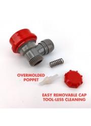Duotight 6.35mm (1/4") Gas Ball Lock Disconnect-KegLand- Ball Lock Disconnect Fittings