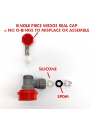 Duotight 6.35mm (1/4") Gas Ball Lock Disconnect-KegLand- Ball Lock Disconnect Fittings