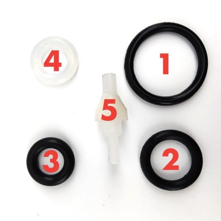 Replacement Seal Kit - duotight 8mm (5/16') FC Ball lock disconnect-KegLand- Duotight Fittings
