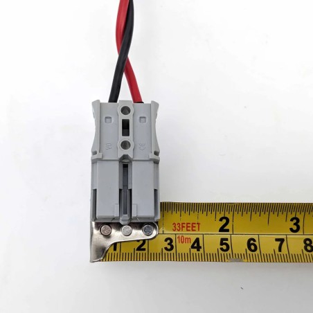 2m Power Lead for Cannular Canning Machine, MaltZilla or Benchy Carbon (40amp Anderson Plug x Alligator Clips-KegLand- Canning