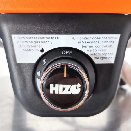 HIZO G14 (ORANGE BURST) Portable Gas Pizza Oven-HIZO- Pizza Equipment