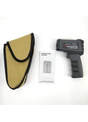Infrared Thermometer Gun -50C to +580C (Black)-KegLand- Temperature