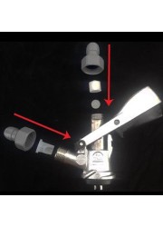 S-Type Sankey Keg Coupler S.S (includes 2 x Duotight 5/8"-8mm(5/16") Push Fit)-KegLand- Kegs, Spares and Accessories