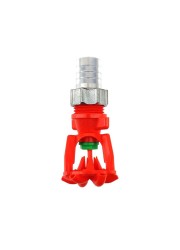 Little Red Spitfire - Low Volume CIP Spinning Spray Rotor (stainless swivel nut and barb )-KegLand- Cleaning / Sanitising