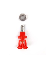 Little Red Spitfire - Low Volume CIP Spinning Spray Rotor (stainless swivel nut and barb )-KegLand- Cleaning / Sanitising