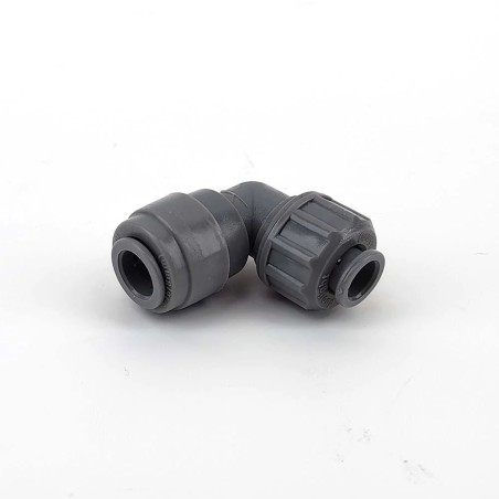 Duotight - 6.35mm (1/4'') Screwlock x 8mm (5/16'') - Reducer Elbow-KegLand- Duotight Fittings