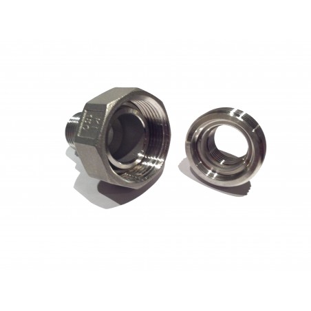 1/2" BSP Cone Seat Union Male x Female Stainless Steel SS316-- Cone Seat Union Fittings