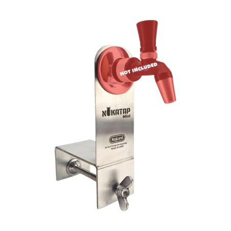 NukaTap Mini - Vertical Clamp On Assembly-KegLand- Faucets and Shanks