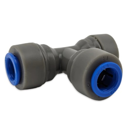 Duotight - 9.5mm (3/8') Thermowell Tee (suits 3.5 - 4.5mm OD Probe)-KegLand- Duotight Fittings