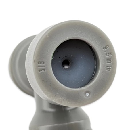 Duotight - 9.5mm (3/8') Thermowell Tee (suits 3.5 - 4.5mm OD Probe)-KegLand- Duotight Fittings