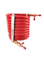 Red Reaper Counter Flow Chiller (PEX / Copper) 9.5mm (3/8") Duotight compatible-KegLand- Wort Chillers