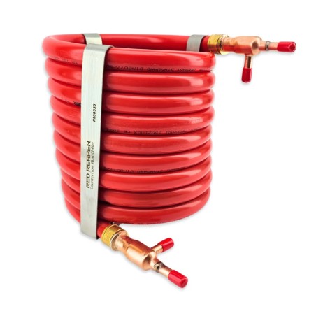 Red Reaper Counter Flow Chiller (PEX / Copper) 9.5mm (3/8") Duotight compatible-KegLand- Wort Chillers