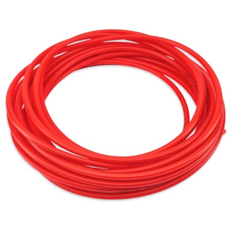 Red EVABarrier 5mm ID (13/64") x 8mm OD (5/16") x 12M Roll - Double Wall Semi-Transparent EVA-KegLand- Beer (and Gas) Line