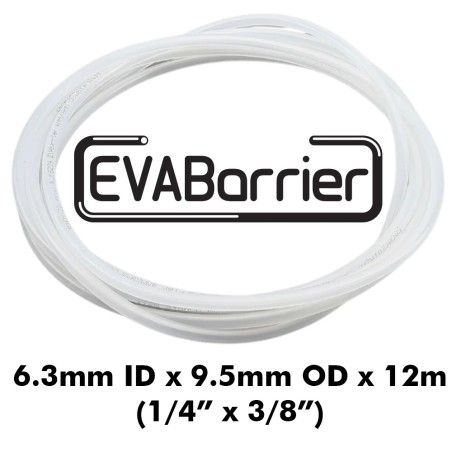 EVABarrier 6.3mm ID (1/4") x 9.5mm OD (3/8") x 12M Roll - Double Wall EVA-KegLand- Beer (and Gas) Line