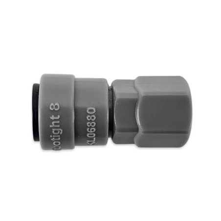 Duotight 8mm (5/16”) Female x FFL Female Thread (to fit MFL Disconnects)-KegLand- Duotight Fittings
