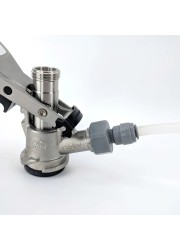 Duotight 8mm (5/16”) Female x 5/8” BSP Female Thread (suits Keg Couplers and Tap Shanks)-KegLand- Duotight Fittings