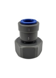 Duotight 9.5mm (3/8”) Female x 5/8” BSP Female Thread (suits Keg Couplers and Tap Shanks)-KegLand- Duotight Fittings