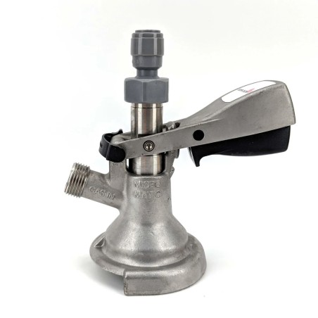 Duotight 9.5mm (3/8”) Female x 5/8” BSP Female Thread (suits Keg Couplers and Tap Shanks)-KegLand- Duotight Fittings