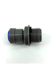 Duotight 9.5mm (3/8”) Female x 1/2" BSP Male Thread (Bulkhead)-KegLand- Duotight Fittings