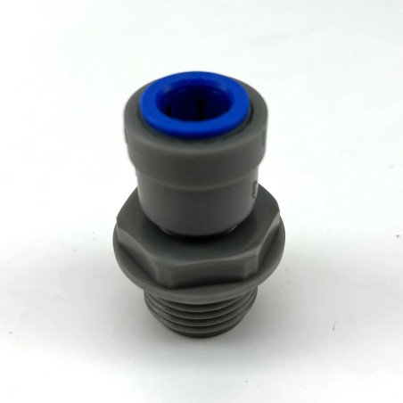 Duotight 9.5mm (3/8”) Female x 1/2" BSP Male Thread (Bulkhead)-KegLand- Duotight Fittings