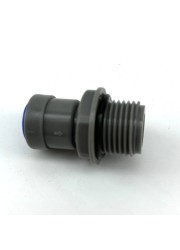 Duotight 9.5mm (3/8”) Female x 1/2" BSP Male Thread (Bulkhead)-KegLand- Duotight Fittings