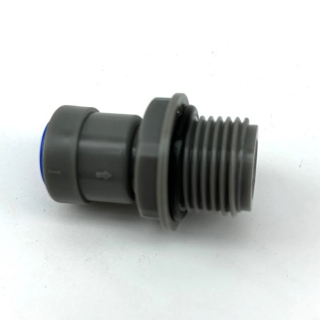 Duotight 9.5mm (3/8”) Female x 1/2" BSP Male Thread (Bulkhead)-KegLand- Duotight Fittings