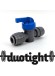 Duotight 8mm (5/16”) Female Ball Valve/Shut Off Valve-KegLand- Duotight Fittings