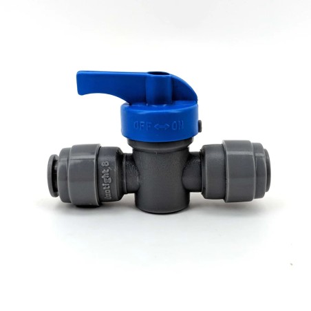 Duotight 8mm (5/16”) Female Ball Valve/Shut Off Valve-KegLand- Duotight Fittings