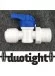 Duotight 9.5mm (3/8”) Female x 1/2'' BSP Male Thread Ball Valve-KegLand- Duotight Fittings
