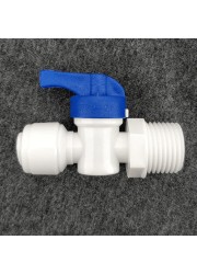 Duotight 9.5mm (3/8”) Female x 1/2'' BSP Male Thread Ball Valve-KegLand- Duotight Fittings