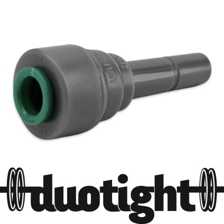 Duotight 8mm (5/16'') Male x 6.35mm (1/4'') Female Reducer-KegLand- Duotight Fittings