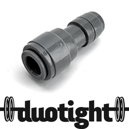 Duotight 6.35mm (1/4'') Female x 9.5mm (3/8'') Female Reducer-KegLand- Duotight Fittings