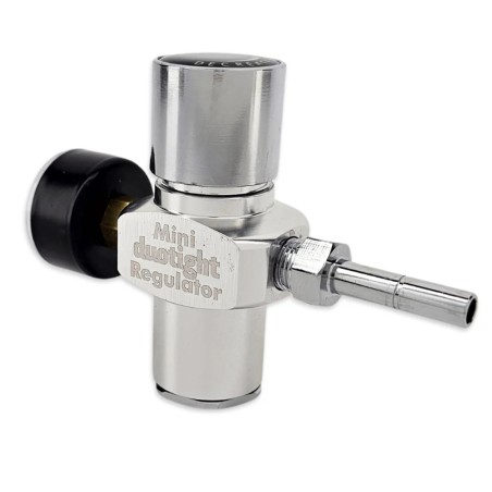 Mini Duotight Regulator - 6.35mm (1/4'') Suits 16g and 74g Bulbs-KegLand- Gas Regulators
