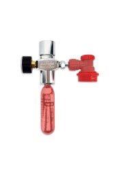 Mini Duotight Regulator - 6.35mm (1/4'') Suits 16g and 74g Bulbs-KegLand- Gas Regulators