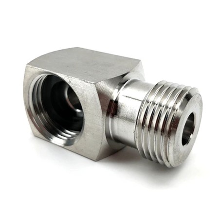 Keg Coupler Low Profile Elbow Bend-KegLand- Kegs, Spares and Accessories