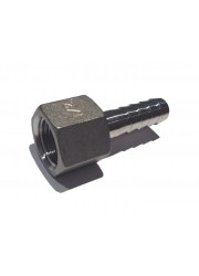 1/2" BSP Female Hose Tail Stainless Steel SS316-- Stainless Steel Fittings
