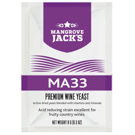 MJ Premium Wine Yeast MA33 - 8g-Mangrove Jack's- Yeasts