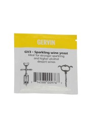 Gervin GV3 Sparkling Wine Yeast - 5g-Muntons- Yeasts