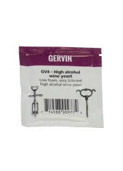 Gervin GV4 High Alcohol Wine Yeast - 5g-Muntons- Yeasts