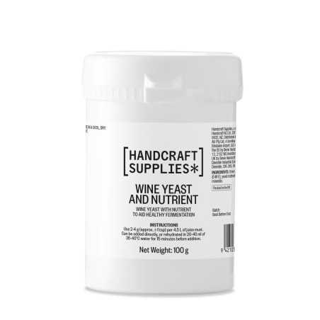 HS Wine Yeast and Nutrient 100g-Handcraft Supplies- Yeasts
